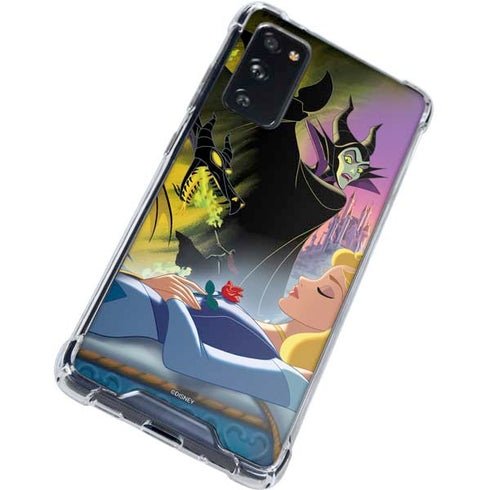 Disney Villains Sleeping Beauty and Maleficent Art Galaxy S20 FE Clear Case